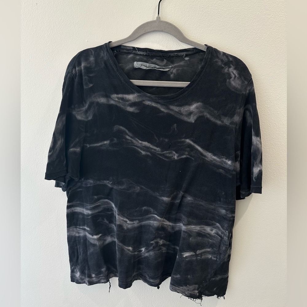 Raquel Allegra Tattered Tye Dye Tee